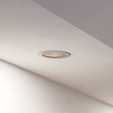 Eglo - LED вградено точково осветително тяло за баня 1xGU10/4,5W/230V IP44 матов хром