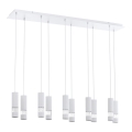 Eglo  - LED Висящ полилей 10xGU10/5W/230V бял