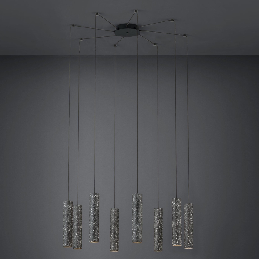 Eglo - LED Висящ полилей 8xGU10/4,5W/230V
