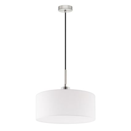 Eglo - LED висяща лампа на кабел TUNJA 1xE27/60W/230V бяла
