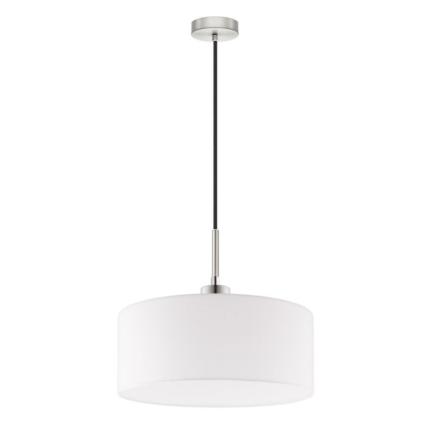 Eglo - LED висяща лампа на кабел TUNJA 1xE27/60W/230V бяла