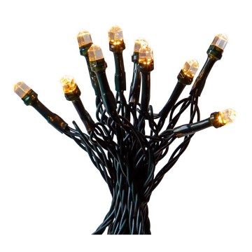 Eglo - LED външна гирлянда 200xLED/1 функция 20m IP44 топла бяла