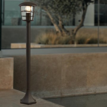 Eglo - LED външна лампа 1xE27/8,5W/230V IP44 черна