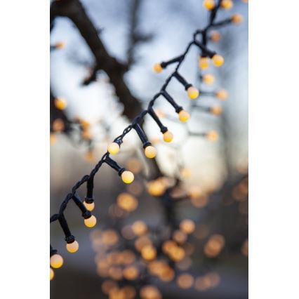 Eglo - LED външна коледна гирлянда 700xLED/8 функции 19m IP44 топла бяла