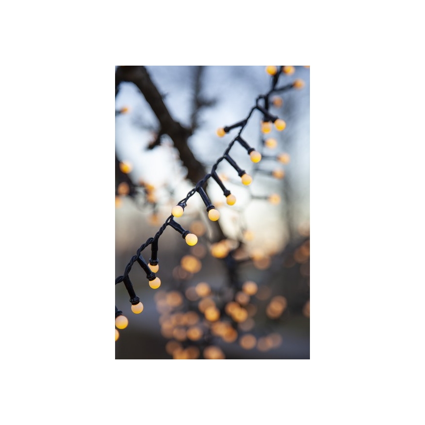 Eglo - LED външна коледна гирлянда 700xLED/8 функции 19m IP44 топла бяла