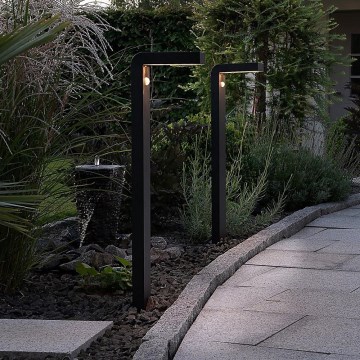Eglo - LED външно соларно осветително тяло със сензор 18xLED/0,2W/3,7V 2200 mAh IP44