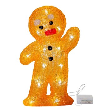 Eglo - LED Коледна декорация 20xLED/0,06W/2xAAA