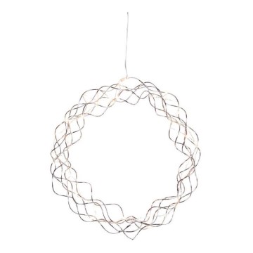 Eglo - LED Коледна декорация 30xLED/0,064W/230V лъскав хром