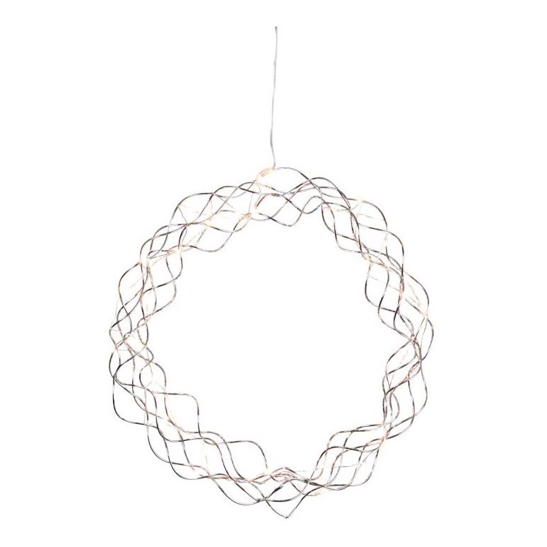Eglo - LED Коледна декорация 30xLED/0,064W/230V лъскав хром