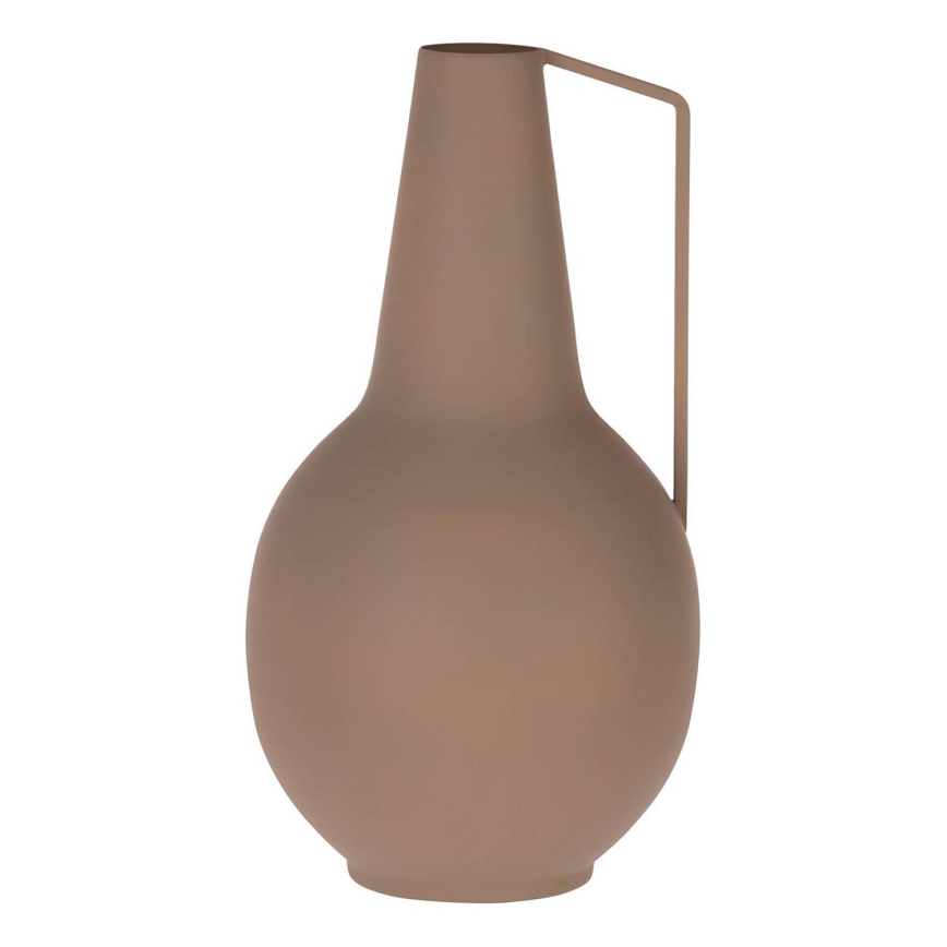 Eglo - Метална ваза 39x21 см кафяв