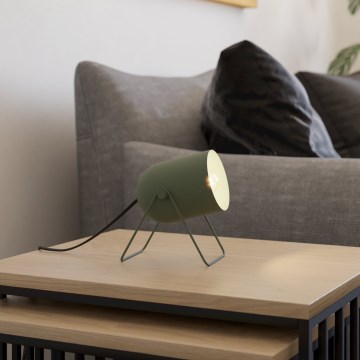 Eglo - настолна лампа 1xE14/8W/230V зелена