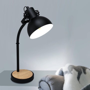 Eglo - Настолна лампа 1xE27/28W/230V - FSC сертифицирано