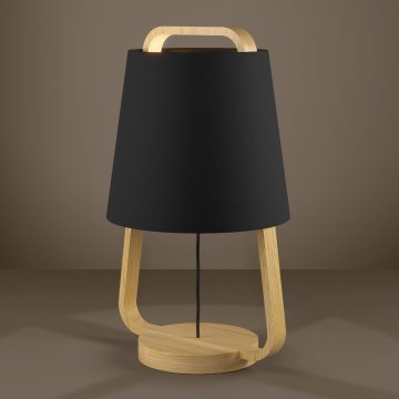 Eglo - Настолна лампа 1xE27/40W/230V черен