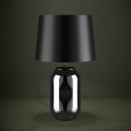 Eglo - Настолна лампа 1xE27/40W/230V черен/опушен