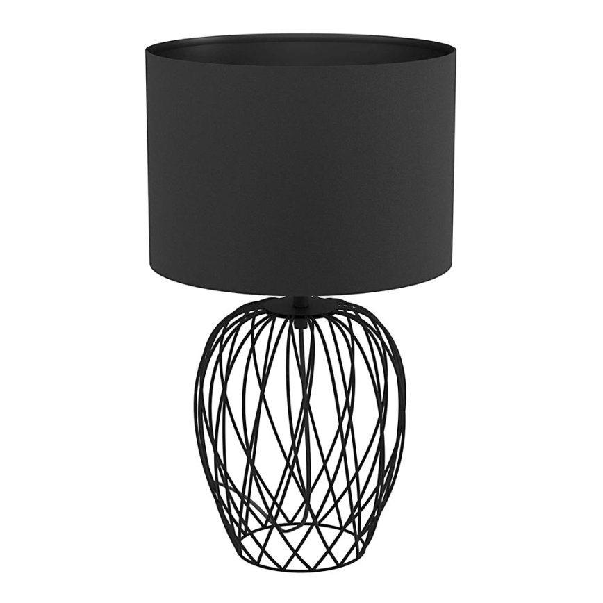 Eglo - Настолна лампа  1xE27/40W/230V черна