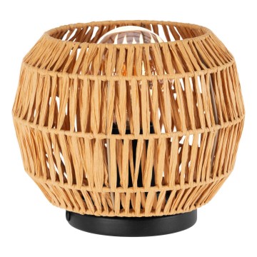 Eglo - настолна лампа 1xE27/40W/230V кафява