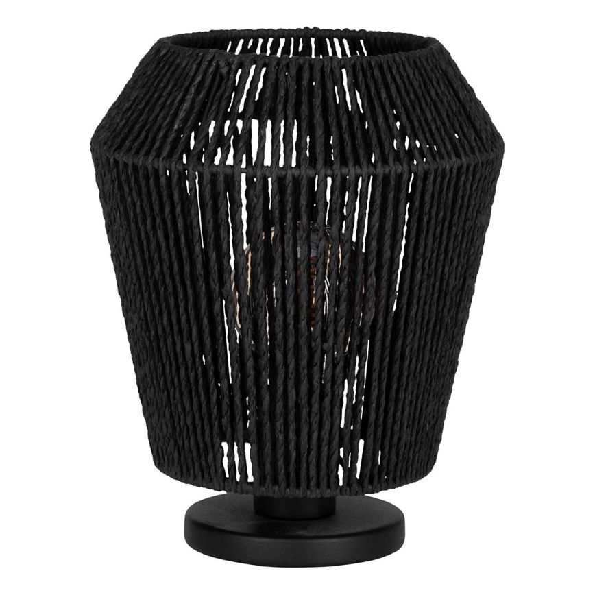 Eglo - Настолна лампа 1xE27/60W/230V черен
