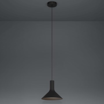 Eglo - Пендел 1xE27/28W/230V черен