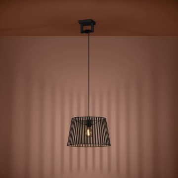 Eglo - Пендел 1xE27/40W/230V черен
