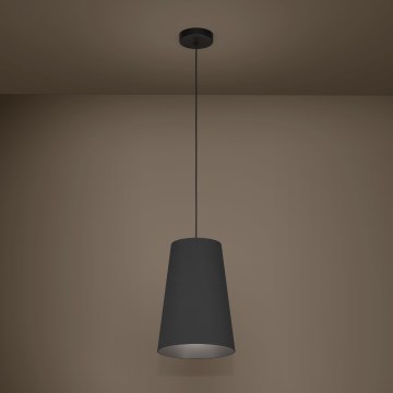 Eglo - Пендел 1xE27/40W/230V черен