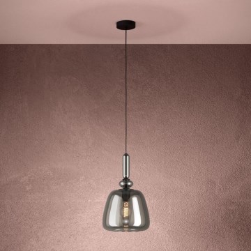 Eglo - Пендел 1xE27/40W/230V опушен