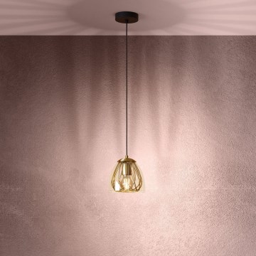 Eglo - Пендел 1xE27/40W/230V златист