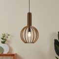 Eglo - Пендел 1xE27/40W/230V Ø 31 см бежов