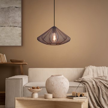 Eglo - Пендел 1xE27/40W/230V Ø 42,5 см черен