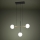 Eglo - Пендел 3xE14/40W/230V златист/черен