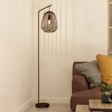 Eglo - Подова лампа 1xE27/40W/230V бронзова