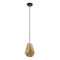 Eglo - Полилей на верижка 1xE27/28W/230V дм. 20 cm златна