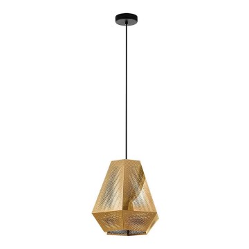 Eglo - Полилей на верижка 1xE27/28W/230V дм. 3cm златна