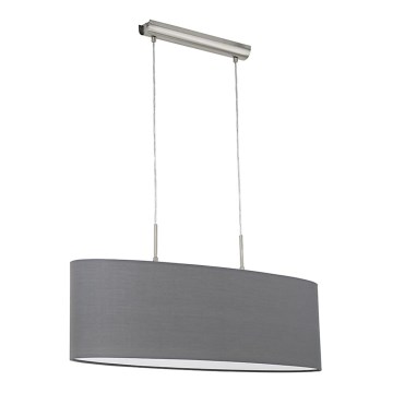 Eglo - Полилей на верижка 2xE27/60W/230V