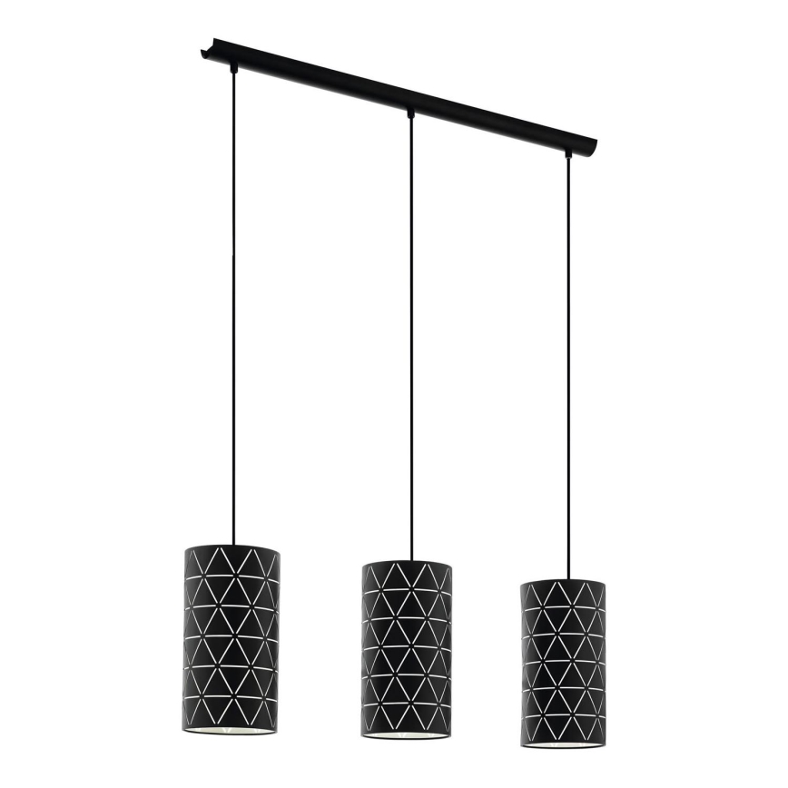 Eglo - Полилей на въже 3xE27/40W/230V