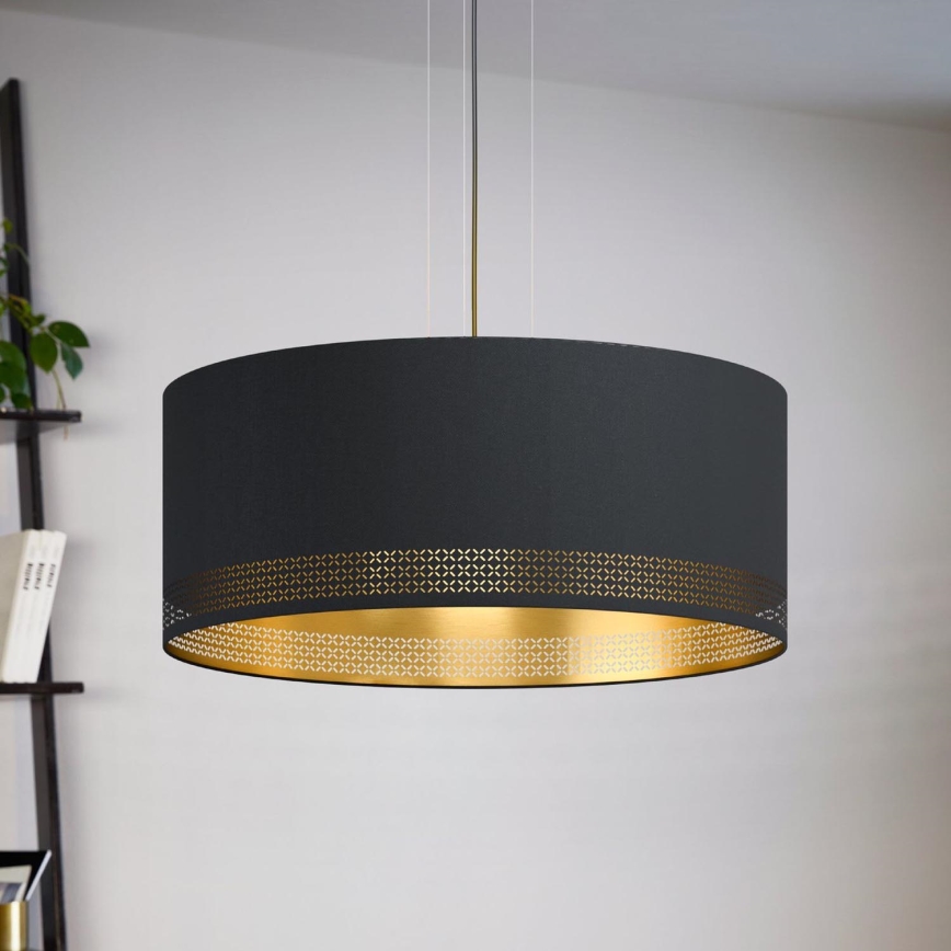 Eglo - Полилей на въже 3xE27/40W/230V