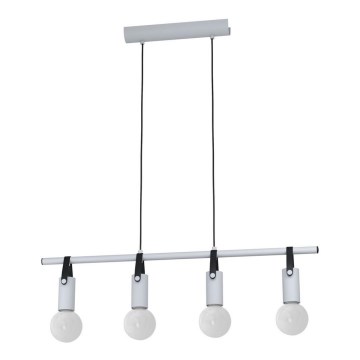 Eglo - Полилей на въже 4xE27/60W/230V
