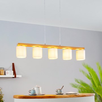 Eglo - Полилей на въже 5xE27/28W/230V