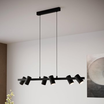 Eglo - Полилей на въже 6xE14/25W/230V