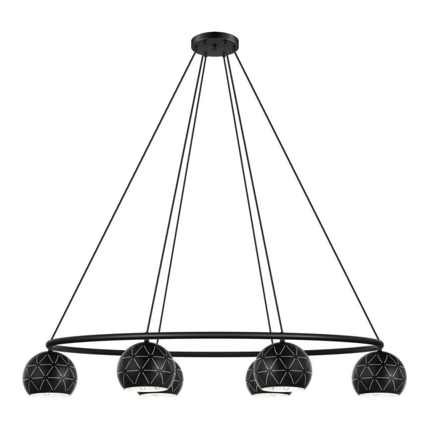 Eglo - Полилей на въже 6xE14/40W/230V