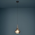Eglo - Полилей на кабел 1xE27/28W/230V меден