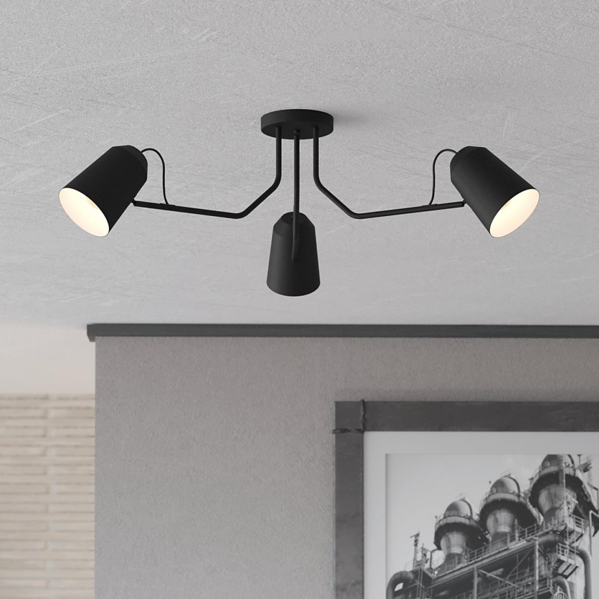 Eglo - Полилей за повърхностен монтаж 3xE27/25W/230V