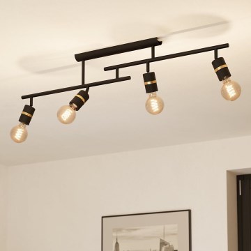 Eglo - Полилей за повърхностен монтаж 4xE27/10W/230V