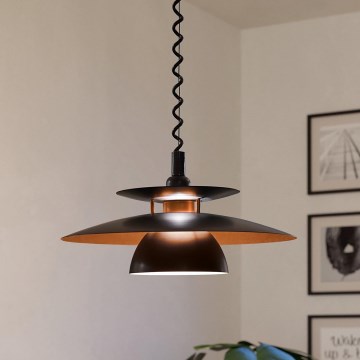 Eglo - Регулируемо висящо осветително тяло 1xE27/60W/230V