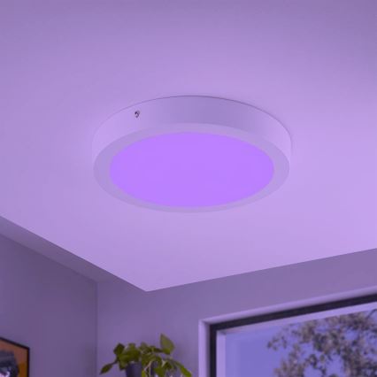 Eglo - RGBW Димируем плафон FUEVA-C LED/21W/230V