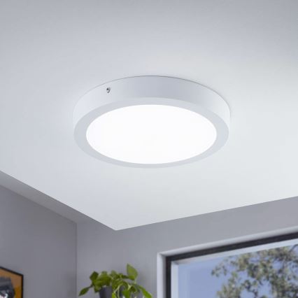 Eglo - RGBW Димируем плафон FUEVA-C LED/21W/230V