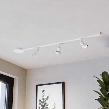 Eglo - Спот осветително тяло 3xGU10/10W/230V бяло