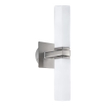 EGLO - Стенно осветително тяло за баня 2xG9/40W с опалово стъкло IP44
