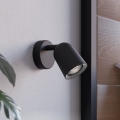 Eglo - Стенно точково осветително тяло 1xGU10/5W/230V черно