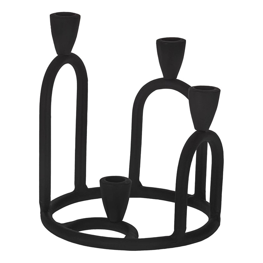 Eglo - Свещник 22,5x19,5 см черен