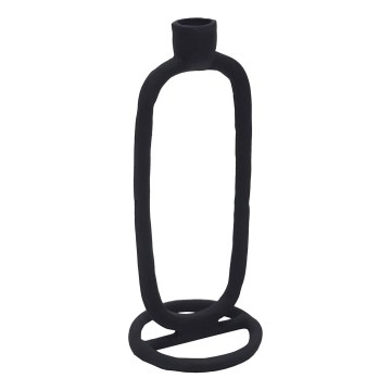 Eglo - Свещник 24,5x10 см черен